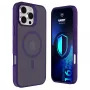 3mk Hardy Hazy MagCase για Apple iPhone 16 Pro Max, μωβ