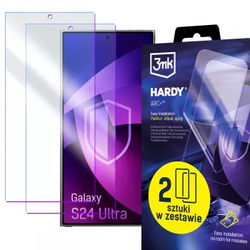 3mk Hardy ARC+ 4-στρωματική μεμβράνη προστασίας οθόνης για Samsung Galaxy S24 Ultra