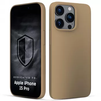 3mk Hardy Mellow MagCase για Apple iPhone 15 Pro, χρυσό