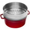 Staub La Cocotte στρογγυλό ταψί από χυτοσίδηρο 5,25 l (40510-601-0)