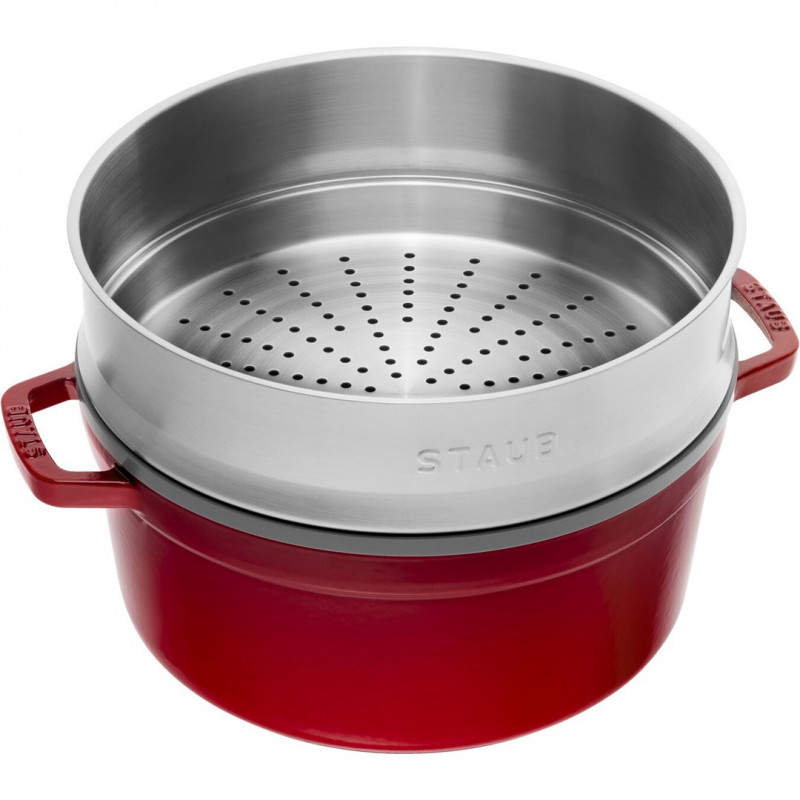 Staub La Cocotte στρογγυλό ταψί από χυτοσίδηρο 5,25 l (40510-601-0)