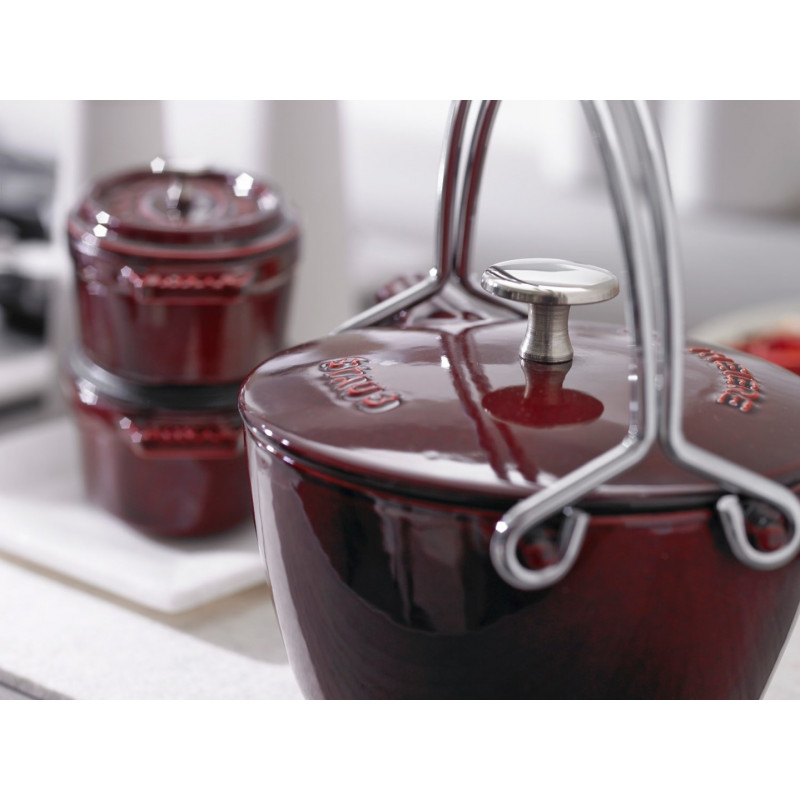 Staub βραστήρας νερού 1,15 l, Bordeaux (40509-424-0)