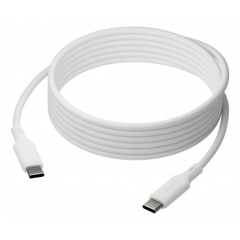 dbramante1928 καλώδιο USB-C σε USB-C, 3 m, 100 W, λευκό