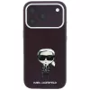 Karl Lagerfeld Smooth Ikonik Sketch MagSafe Θήκη για iPhone 18 Pro Max / 17 Pro Max, βυσσινί
