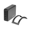 Logilink φορτιστής γραφείου USB-C, 240 W, GaN, 4 θυρών, 4x USB-C (PD), μαύρο