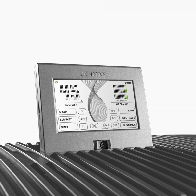 Venta Pro. AH902 ισχυρός καθαριστής αέρα με λάμπα UVC