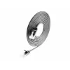 Wirewin Slim Cat6a U/FTP Καλώδιο patch RJ45, 5 m, Μαύρο