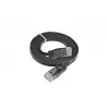 Wirewin Slim Cat6 U/UTP καλώδιο patch RJ45, 0,1 m, μαύρο