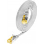 Wirewin Slim Cat6a U/FTP καλώδιο patch RJ45, 0,25 m, λευκό