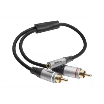 celexon Professional 2x Cinch σε στερεοφωνικό βύσμα M/F προσαρμογέας ήχου