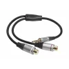 celexon Professional στερεοφωνικό βύσμα σε 2x Cinch M/F προσαρμογέας ήχου