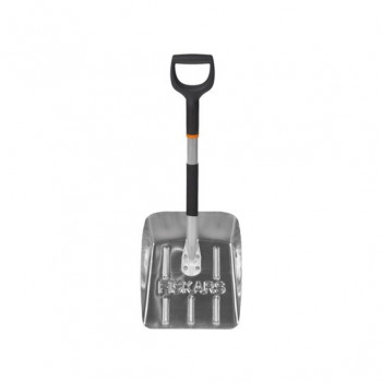 Fiskars 1000740 φτυάρι χιονιού, αλουμίνιο/πλαστικό, μαύρο/γκρι/πορτοκαλί