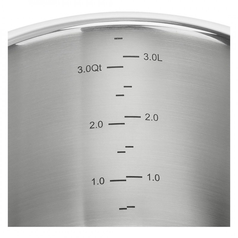 ZWILLING Pro 3,5 L στρογγυλή ασημί κατσαρόλα