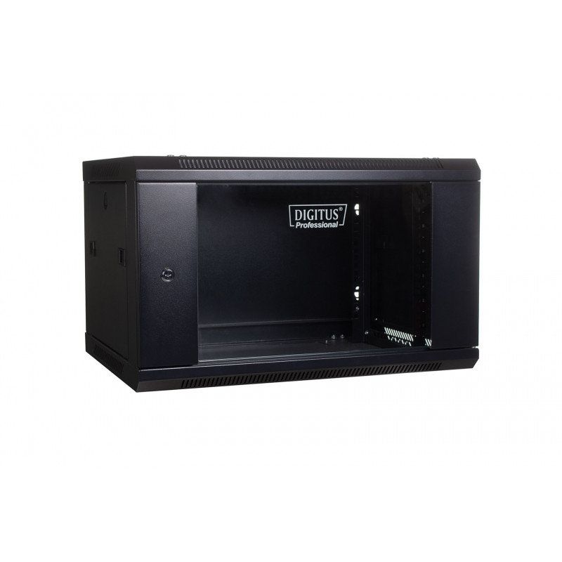 Digitus DN-WU19 04U/450/B 4U Ερμάριο τοίχου, Μαύρο