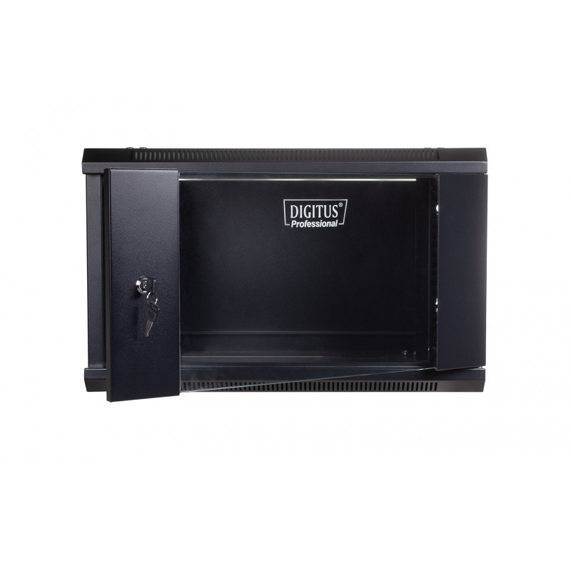 Digitus DN-WU19 04U/450/B 4U Ερμάριο τοίχου, Μαύρο