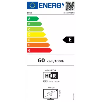 Sony BRAVIA 7 II K55XR75M2B 55 Ιντσών True RGB 4K Smart TV