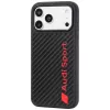 Audi R8 Carbon Fiber Θήκη MagSafe για iPhone 18 Pro Max / 17 Pro Max, Μαύρο