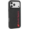 Audi R8 Carbon Fiber Θήκη MagSafe για iPhone 18 Pro Max / 17 Pro Max, Μαύρο