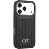 Audi Θήκη MagSafe από Συνθετικό Δέρμα για iPhone 18 Pro / 17 Pro, Μαύρο