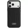 Audi Θήκη MagSafe από Συνθετικό Δέρμα για iPhone 18 Pro Max / 17 Pro Max, Μαύρο