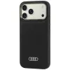 Audi Θήκη MagSafe από Συνθετικό Δέρμα για iPhone 18 Pro Max / 17 Pro Max, Μαύρο
