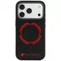 Audi RSQ Carbon Fiber Sport Red Circle Θήκη MagSafe για iPhone 18 Pro / 17 Pro, μαύρο