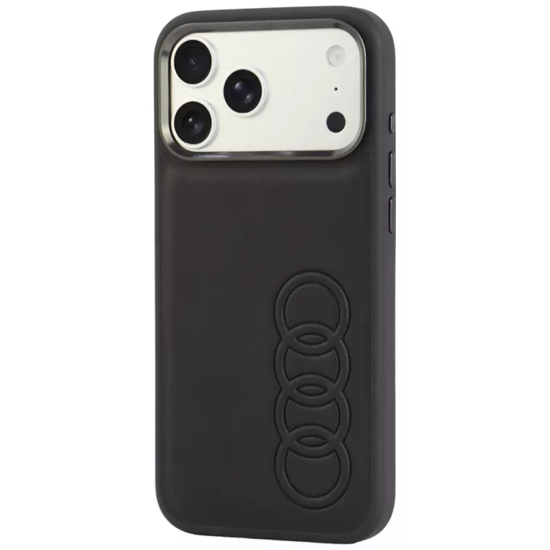 Audi TT Θήκη MagSafe από τεχνητό δέρμα για iPhone 18 Pro Max / 17 Pro Max, μαύρο