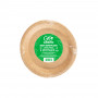 Gogreen Go Green Πιάτα από χαρτί kraft Ø18 cm, 20 τεμ.