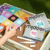 Mideer Αμφίπλευροι Ακρυλικοί Μαρκαδόροι 2-in-1 – 16 Χρώματα