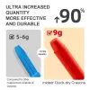 Mideer Silky Crayons Ανταλλακτικά, μαλακά και πλενόμενα, 12 τεμ.