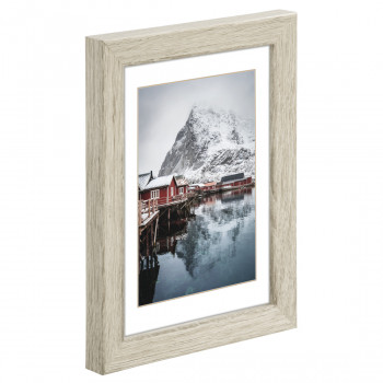 Hama Oslo κορνίζα 20 x 28 cm, γκρι πεύκο, για τραπέζι/τοίχο