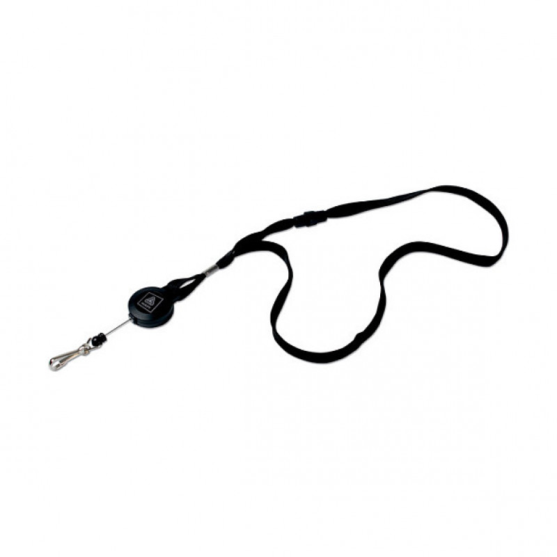 Avery Zweckform 4830 κορδόνια λαιμού με καραμπίνερ, μαύρα, 10 τεμ.