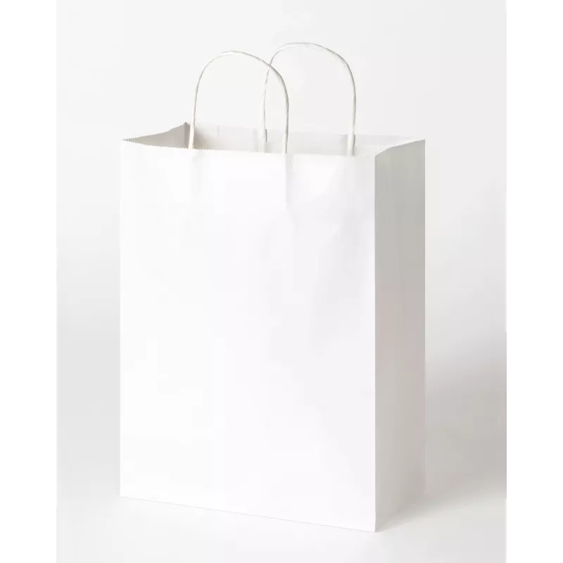 folia τσάντες μεταφοράς 24,0 x 31,0 cm λευκές