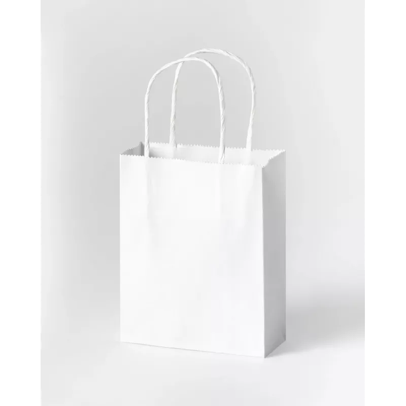 Folia τσάντες μεταφοράς 12,5 x 15,0 cm λευκές