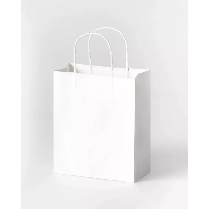 folia τσάντες μεταφοράς 18,0 x 21,0 cm λευκές