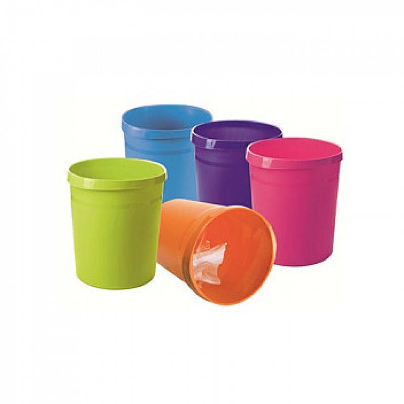 Κάδος απορριμμάτων HAN GRIP 18 l, στρογγυλός, λεμόνι