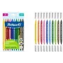 Pelikan Colorella Duo C407 μαρκαδόροι πολύχρωμοι, 10 τεμ.