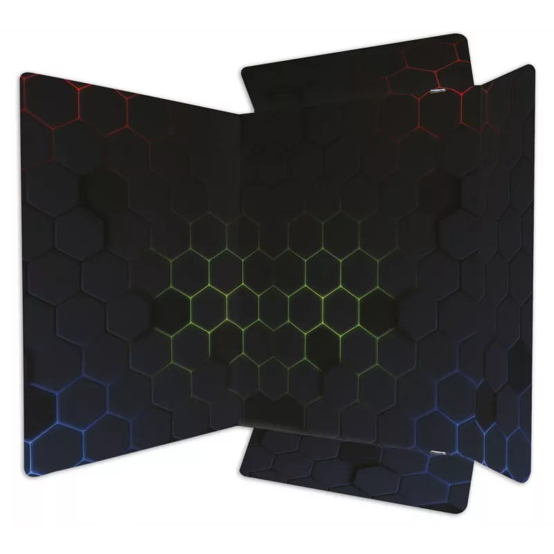RNK Verlag Hexagon ντοσιέ με λάστιχο και 3 πτερύγια, χαρτόνι, DIN A4