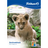 Pelikan C4/10 μπλοκ ζωγραφικής A4, 100 g/m², 10 φύλλα, χωρίς χλώριο, λευκό