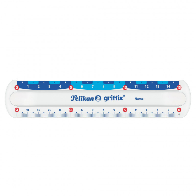 Pelikan griffix χάρακας 15cm σε πτυσσόμενο κουτί
