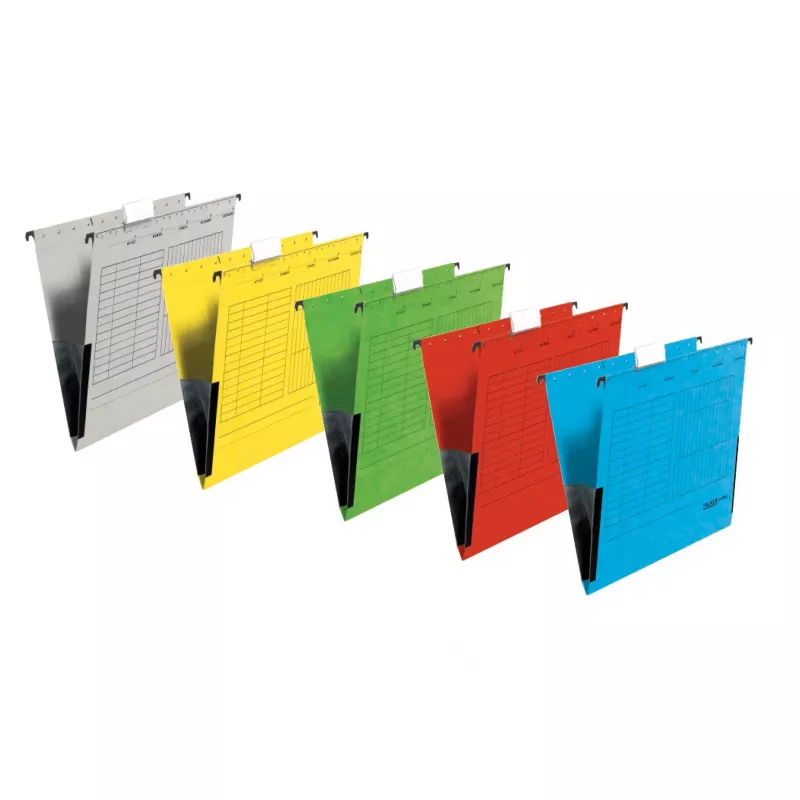 Falken Κρεμαστοί φάκελοι UniReg, κίτρινο