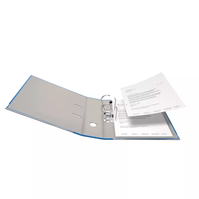 FALKEN Ντοσιέ με χρώμα DIN A4, 8 cm, πλαστικό, aqua