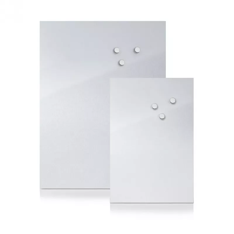 Zeller Μαγνητικός πίνακας 40,0 x 60,0 cm ασημί