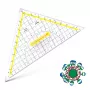 ARISTO τρίγωνο γεωμετρίας με λαβή, 25,0 cm