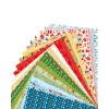 folia μπλοκ μοτίβων Χριστούγεννα, 270 g/m², ασορτί χρώματα