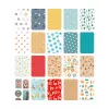 folia μπλοκ μοτίβων Winterzauber, 270 g/m², ασορτί χρώματα