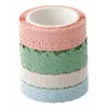folia σετ Washi Deco Tape, 4 x 5 m, παστέλ