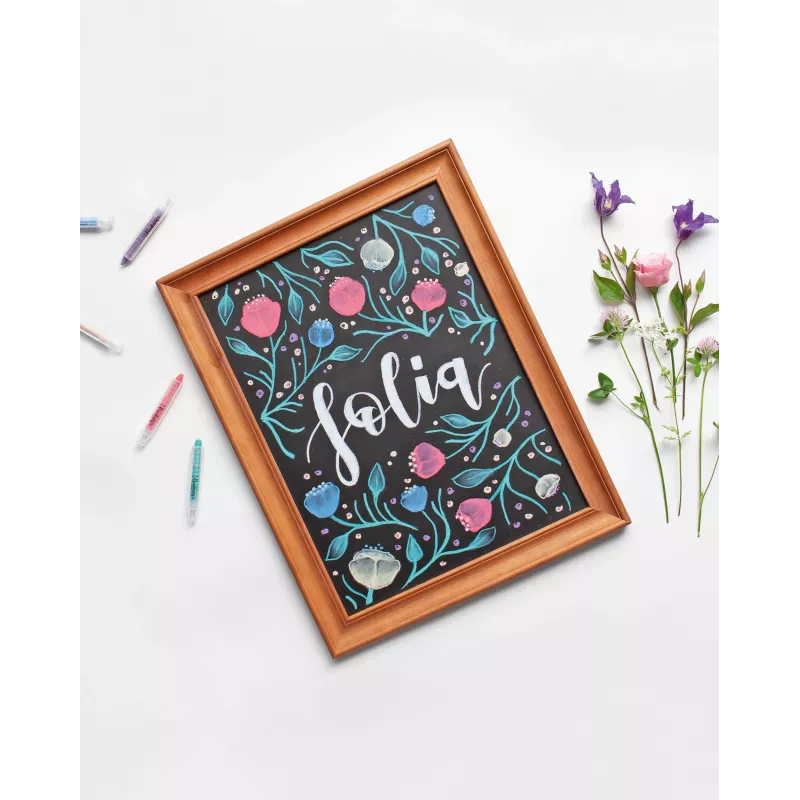 folia Κηρομπογιές, διάφορα χρώματα
