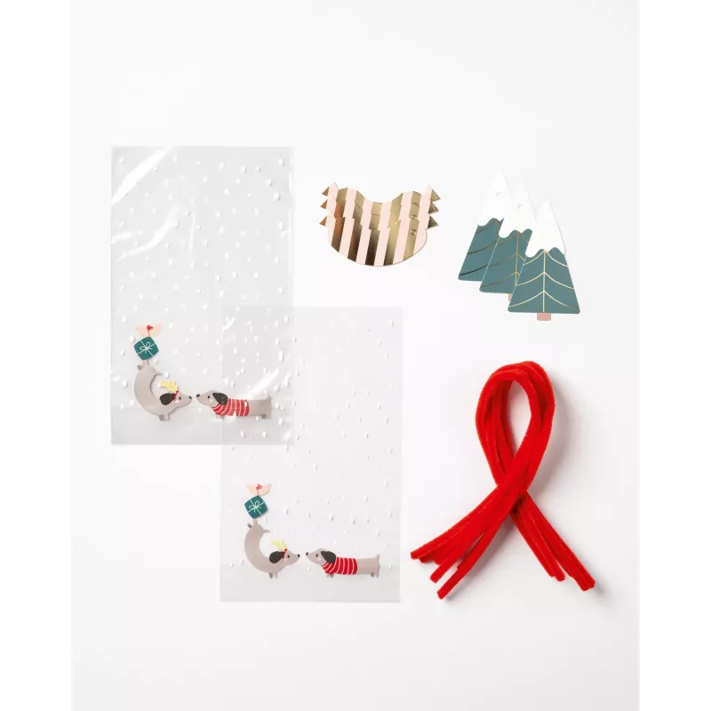 folia Διάφανη σακούλα PP MERRY WOOFMAS 14,5 x 23,5 cm