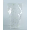 folia σελοφάν σακουλάκια 9.5 x 16.0 cm διαφανή με χρυσό σχέδιο
